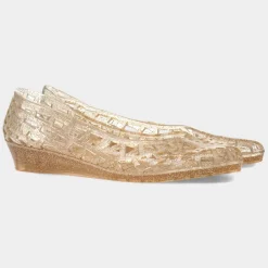 Christabel Womens Glitter Jelly Shoe*JuJu Discount