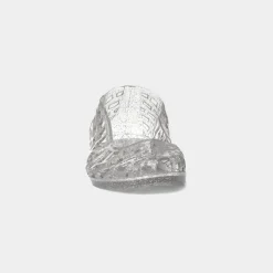 Christabel Womens Silver Glitter Jelly Shoe*JuJu Hot