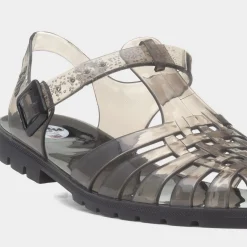Reilly Womens Smoke Jelly Sandal*JuJu Hot