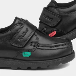 Fragma Boys Black Leather Shoe*Kickers Hot