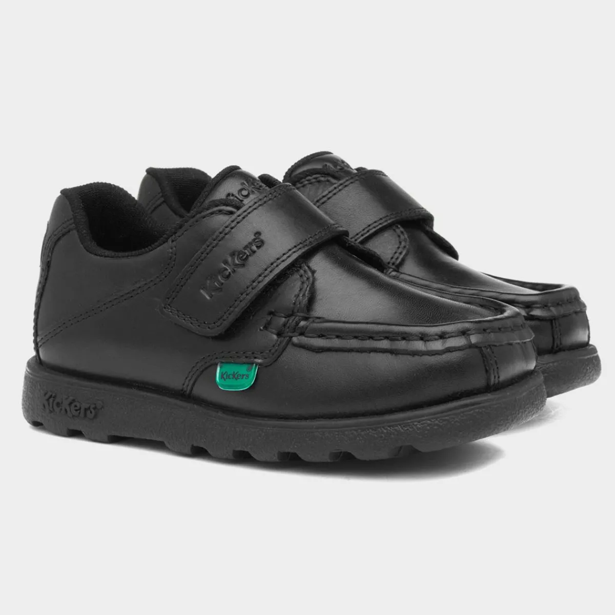Fragma Boys Black Leather Shoe*Kickers Hot