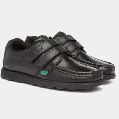 Fragma Boys Leather Black Shoe*Kickers Hot