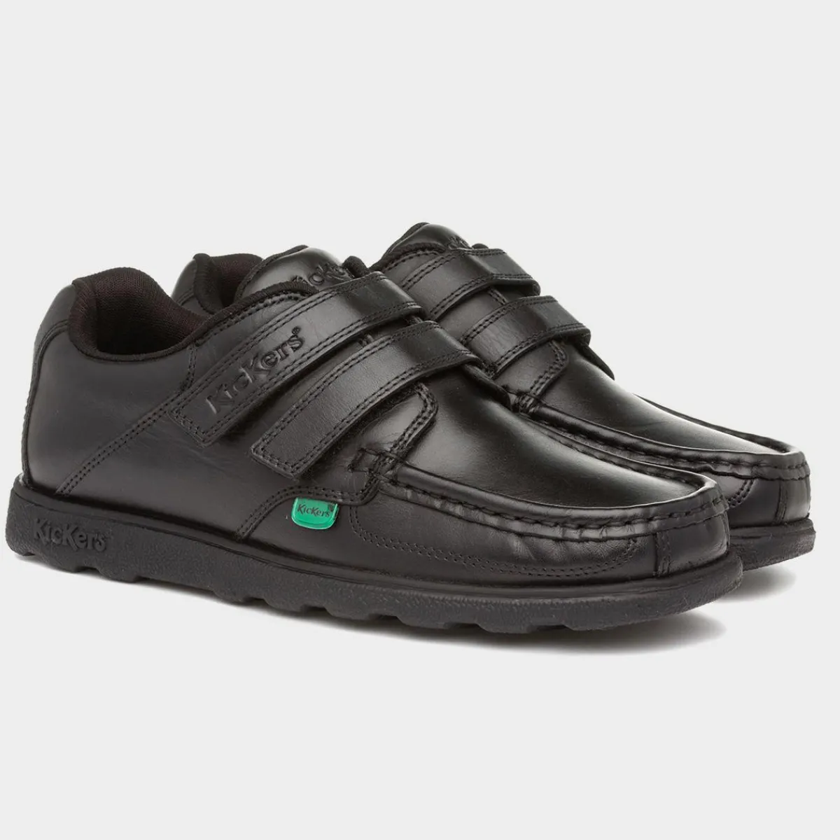 Fragma Boys Leather Black Shoe*Kickers Hot