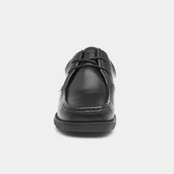 Fragma Mens Black Leather Lace Up Shoe*Kickers New