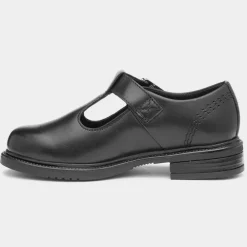 Lach Girls Leather T-Bar Shoe*Kickers Discount