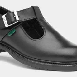 Lach Girls Leather T-Bar Shoe*Kickers Discount