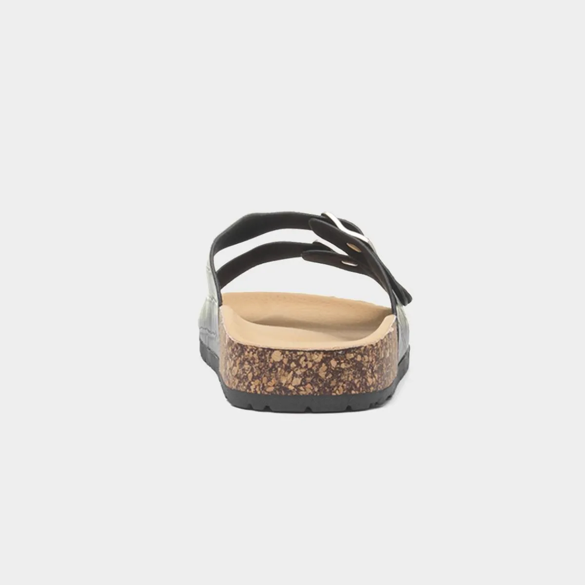 Abby Womens Double Buckle Mule Sandal*Krush Discount