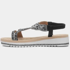 Ana Womens Diamante Sandal*Krush Hot