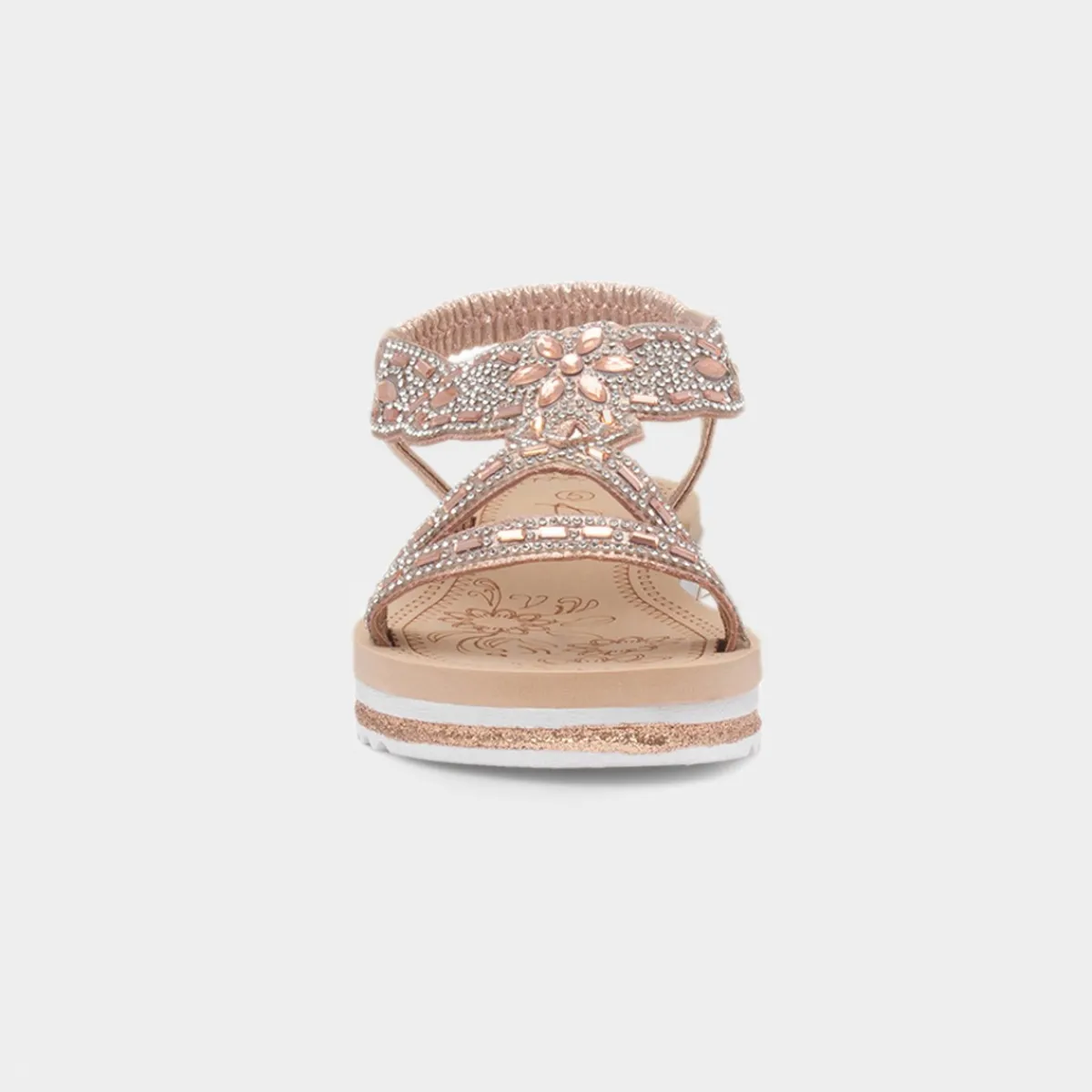 Ana Womens Rose Diamante Sandal*Krush Online