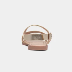 Blaire Womens Gold Strappy Sandal*Krush New
