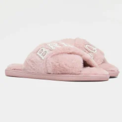 Bride Squad Womens Fluffy Slipper*Krush Clearance