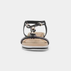 Ciara Womens Wedge Diamante Sandal*Krush Fashion
