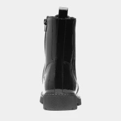 Claire Womens Black Patent Ankle Boot*Krush Fashion