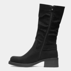 Eli Womens Black Calf Boot*Krush Outlet
