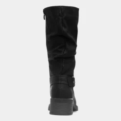 Eli Womens Black Calf Boot*Krush Outlet