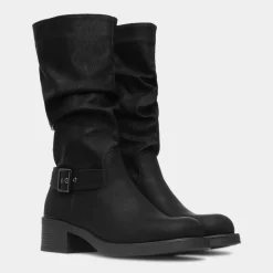 Eli Womens Black Calf Boot*Krush Outlet