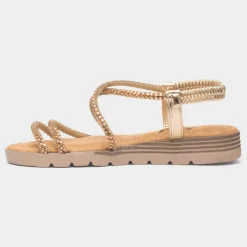 Erica Womens Rose Strappy Sandal*Krush Sale