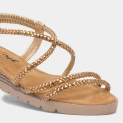 Erica Womens Rose Strappy Sandal*Krush Sale
