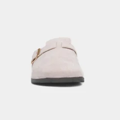 Imogen Womens Taupe Mule Sandal*Krush Fashion