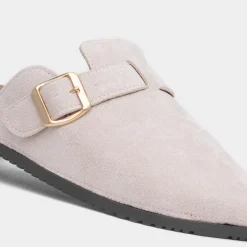 Imogen Womens Taupe Mule Sandal*Krush Fashion