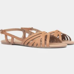 Jeni Womens Strappy Sandal*Krush Hot