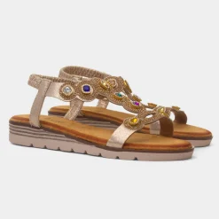Kaitlin Womens Gem Sandal*Krush Hot