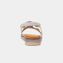 Kaitlin Womens Silver Gem Sandal*Krush Best