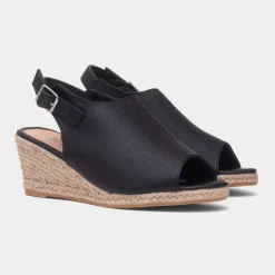 Kerrie Womens Peep Toe Wedge Sandal*Krush Sale