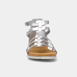 Lynn Womens Silver Gladiator Sandal*Krush Sale