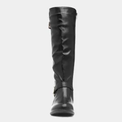 Nova Womens Black Knee High Boot*Krush Outlet