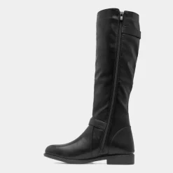 Nova Womens Black Knee High Boot*Krush Outlet