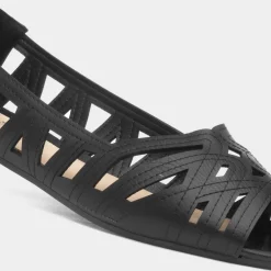 Renee Womens Open Toe Ballerina*Krush Sale