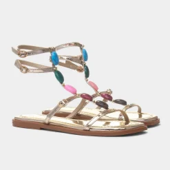 Sandy Womens Strappy Sandal*Krush Clearance