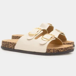 Tara Womens Double Buckle Sandal*Krush New