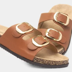 Tara Womens Double Buckle Sandal*Krush New