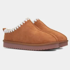 Whip Stitch Womens Chestnut Slipper*Krush Discount