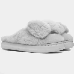 Womens Teddy Bear Mule Slipper*Krush Outlet