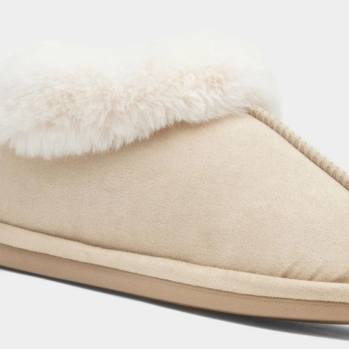 Womens Faux Fur Full Slipper*Krush New
