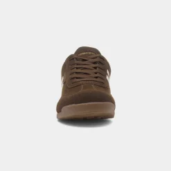 Tackle Mens Chocolate Lace Up Trainer*Lambretta Clearance