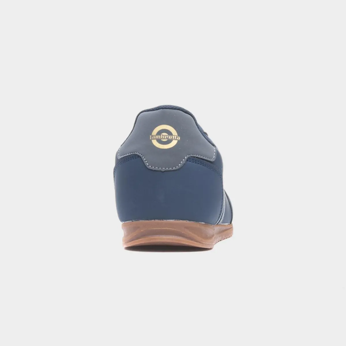 Tackle Mens Navy Lace Up Trainer*Lambretta Discount