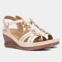 Barbuda Womens Wedge Sandal*Lilley & Skinner Sale