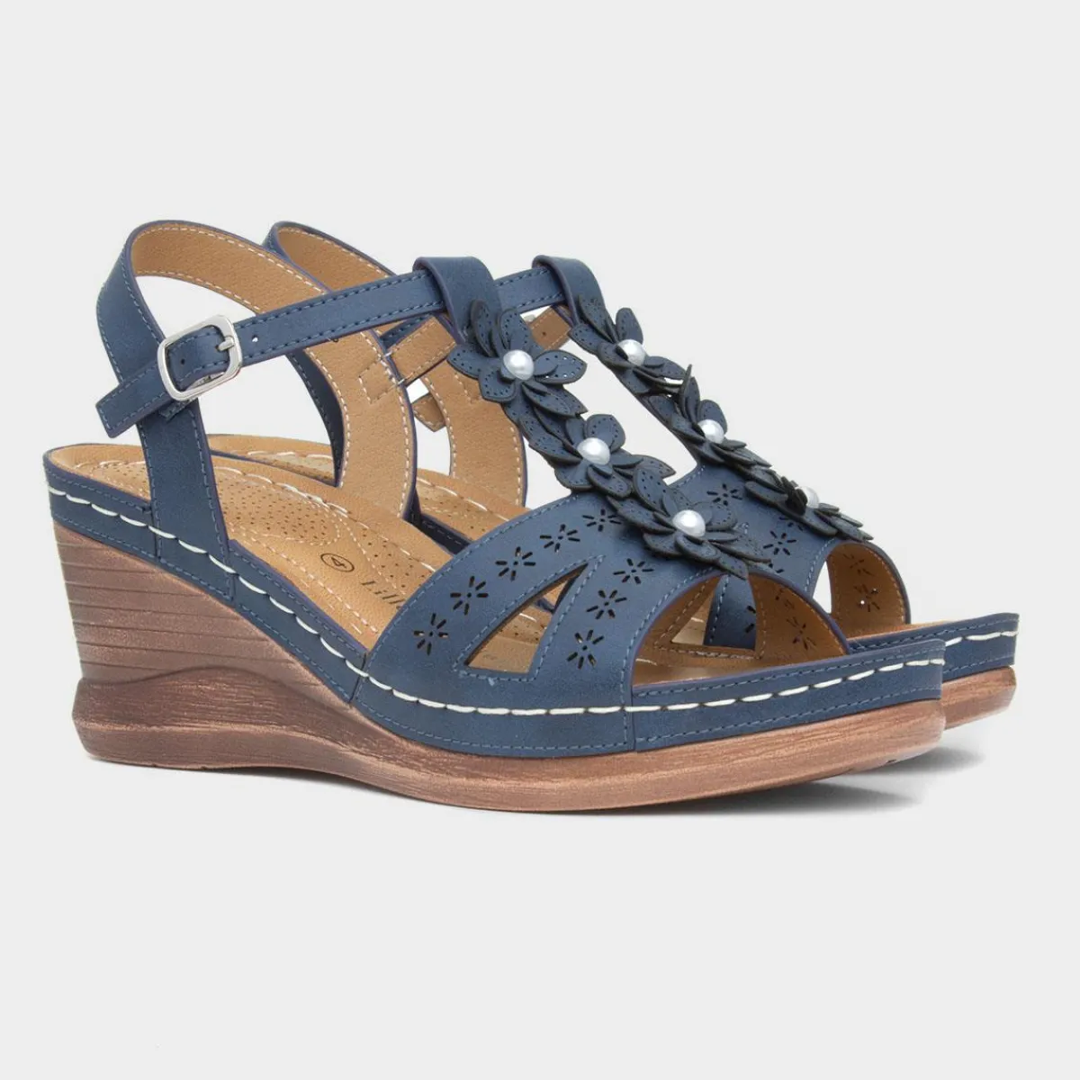 Barbuda Womens Wedge Sandal*Lilley & Skinner Fashion