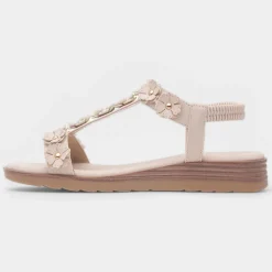 Cyprus Womens Flower Sandal*Lilley & Skinner Sale