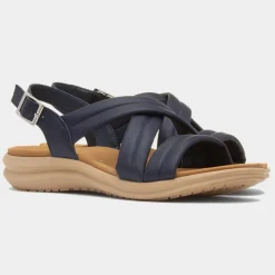 Formentera Womens Navy Sandal*Lilley & Skinner Hot
