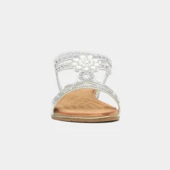 Langkawi Womens White Sandal*Lilley & Skinner Outlet