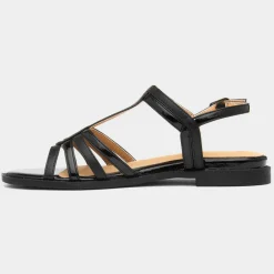 Monaco Womens Black Sandal*Lilley & Skinner Best