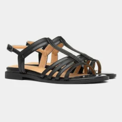 Monaco Womens Black Sandal*Lilley & Skinner Best