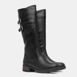 Oslo Womens Black Knee High Boot*Lilley & Skinner Discount