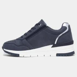 Oval Womens Navy Casual Trainer*Lilley & Skinner Fashion