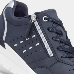 Oval Womens Navy Casual Trainer*Lilley & Skinner Fashion
